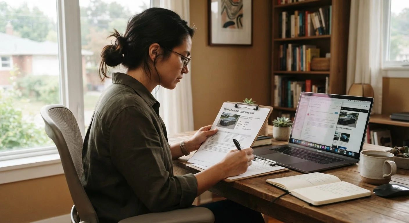 Evaluating a Car Listing: A Pre-Offer Checklist