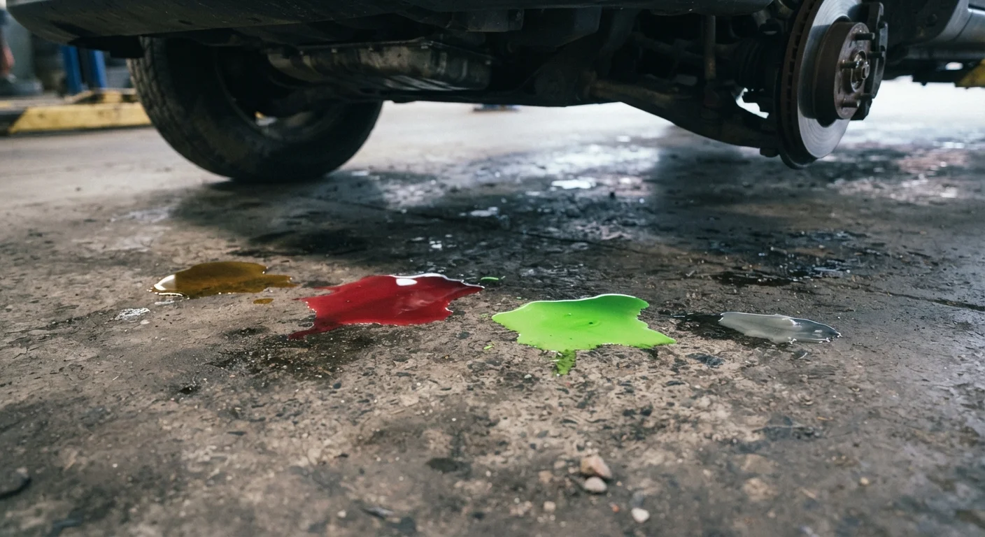 Fluid Leaks Decoded: Matching Colour and Location to the Source