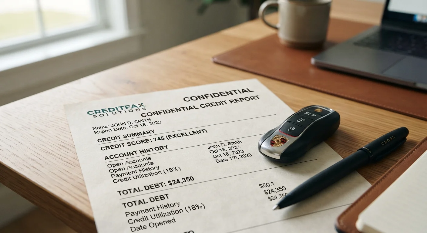 How Auto Lenders Read Your Credit Report
