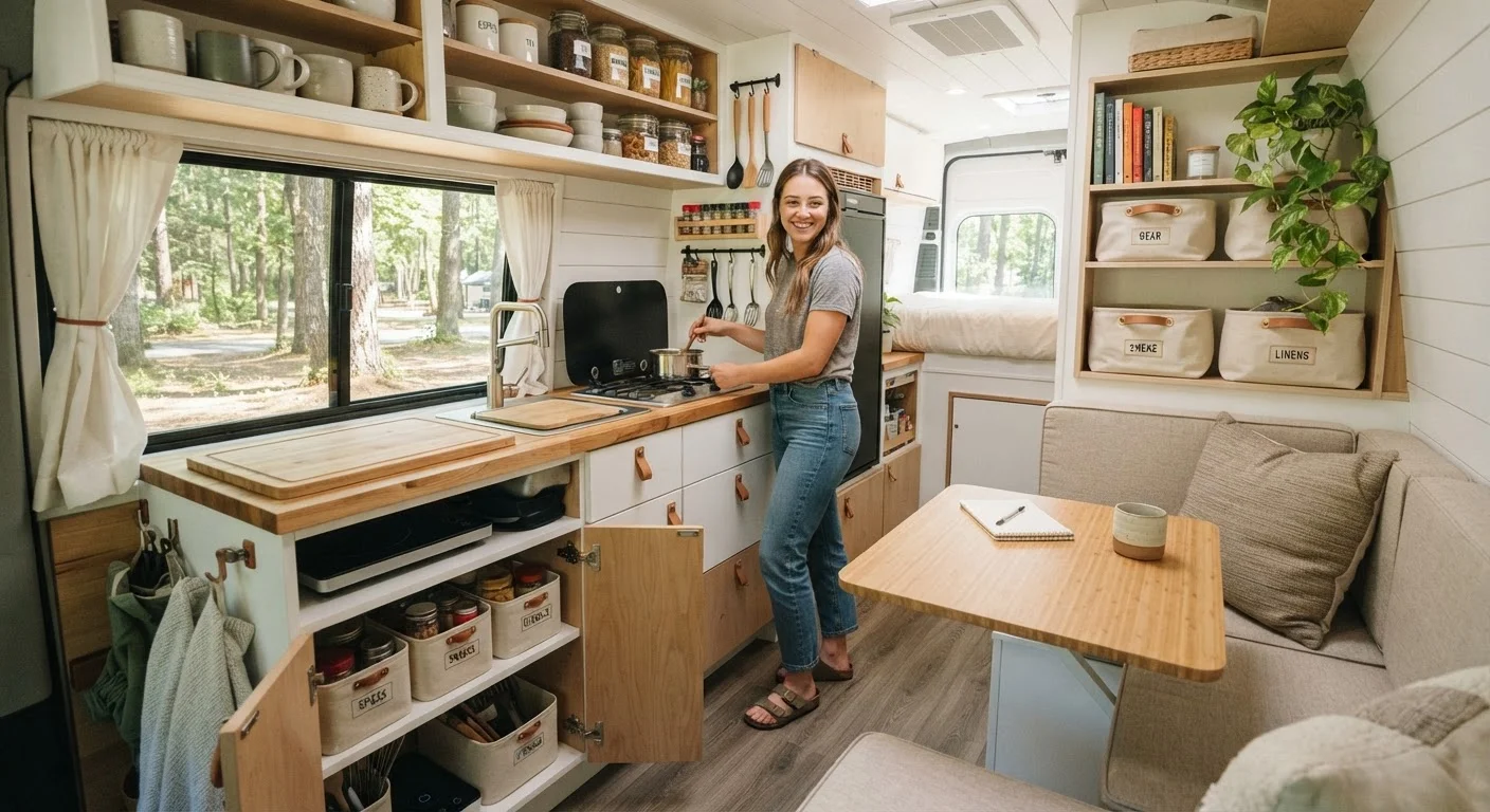 Interior Organization Ideas That Make RV Living More Livable