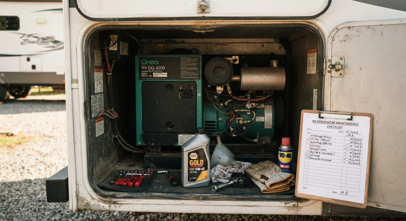 Maintaining an RV Generator: Intervals, Fluids, and Load Testing