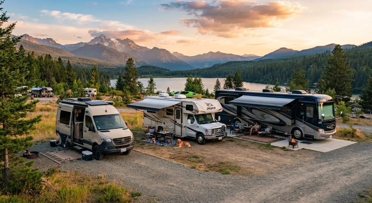 Matching Your RV Class to Your Trip Type: Weekend Runs to Full-Time Living