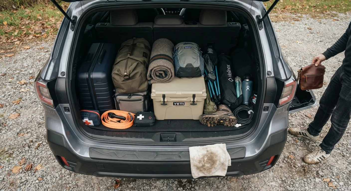 Mistakes Drivers Make Packing the Boot for a Long Trip
