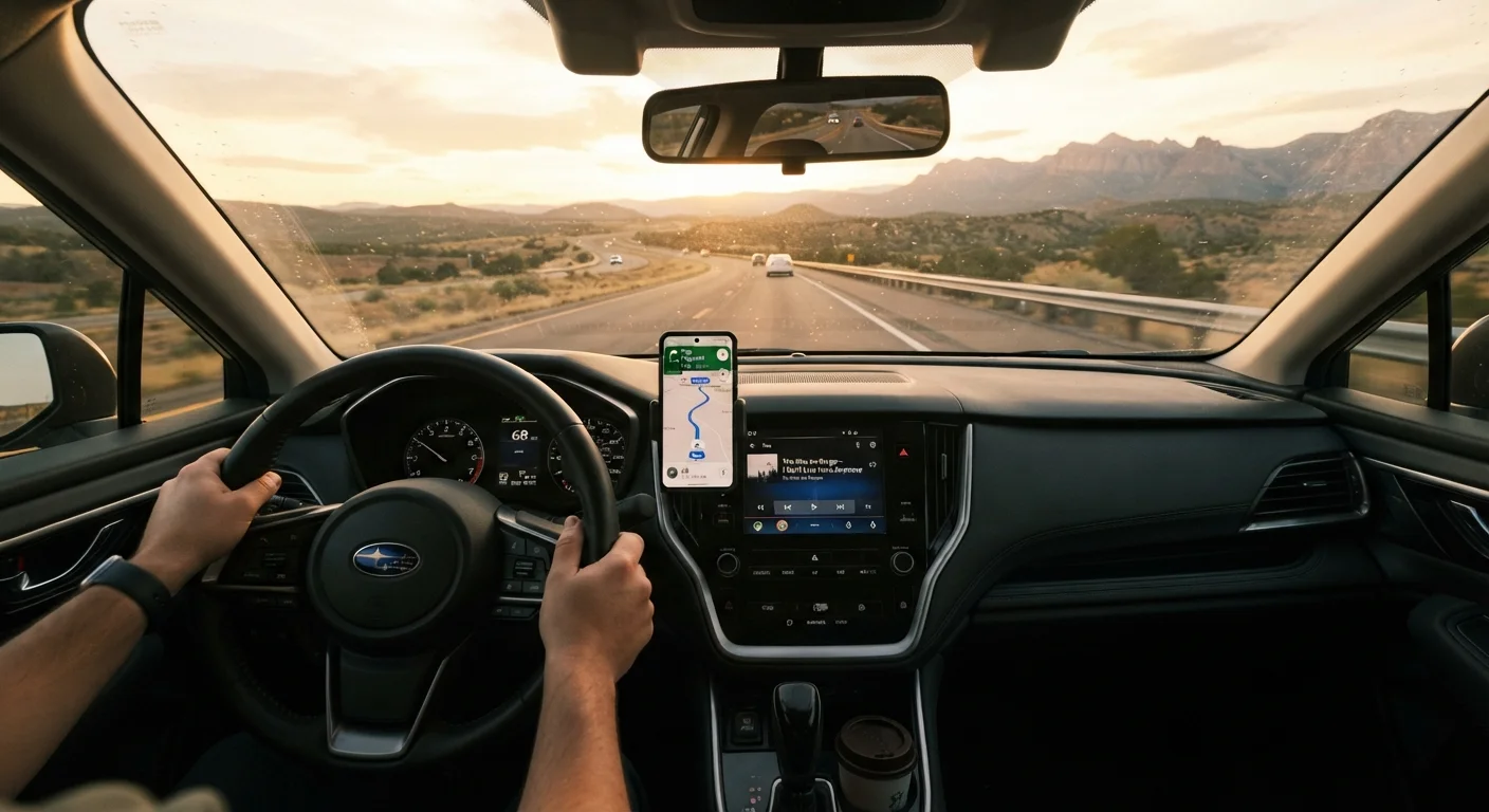 Navigation on Long Drives: GPS Devices, Phone Mounts, and Offline Maps