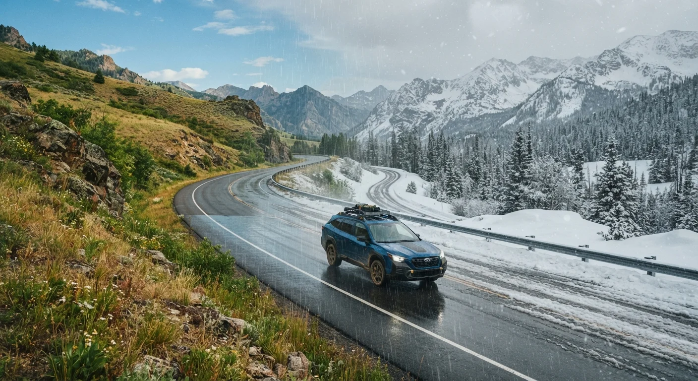 Road Trip Gear Across Seasons: What Changes When You Drive in Heat, Rain, or Snow