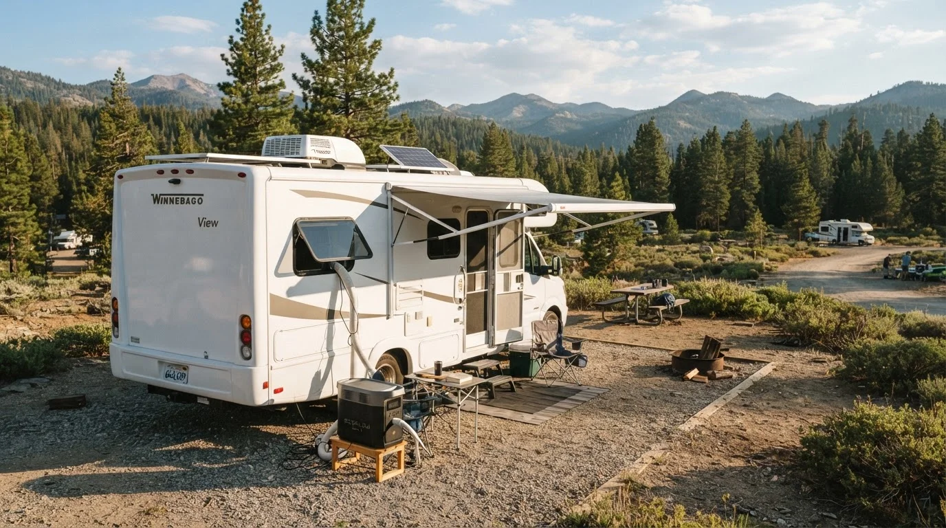 Roof-Mounted vs. Portable Air Conditioners for RVs