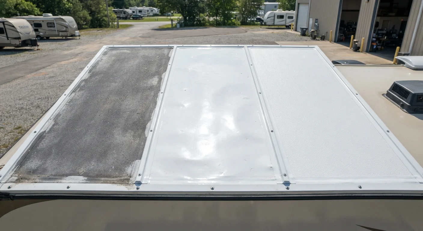 Rubber vs. Fiberglass vs. TPO: Choosing the Right RV Roof Material for Longevity