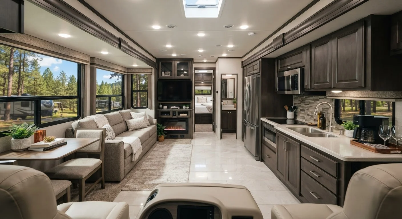 RV Living Space Reality: How Square Footage Varies Across Classes