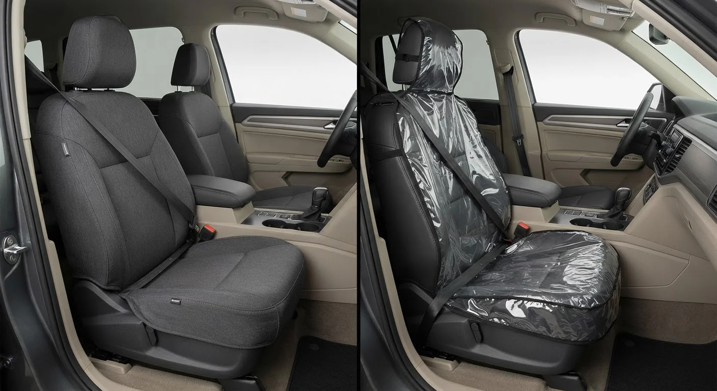 Seat Covers vs. Seat Protectors: Same Idea, Very Different Products