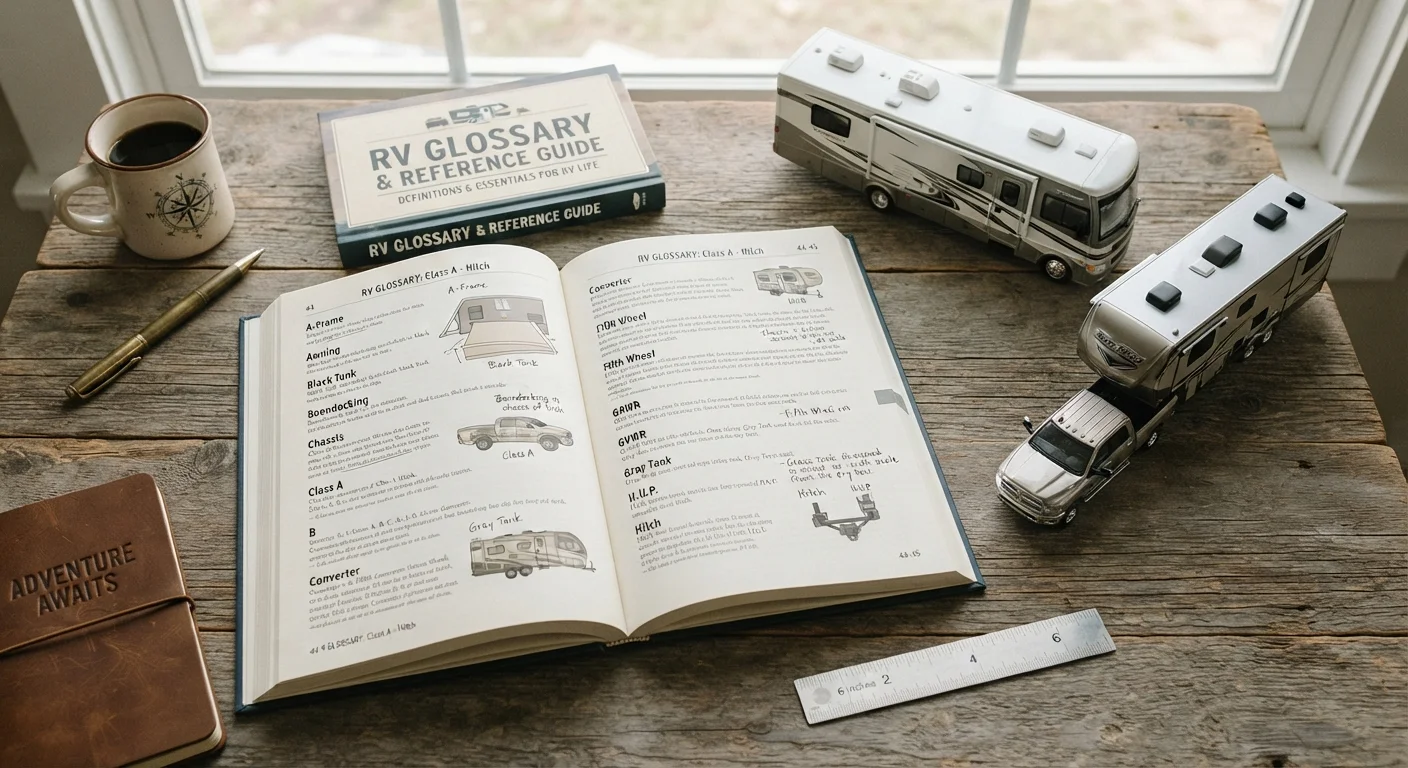 The RV Glossary: Classes, Types, and Technical Terms Defined