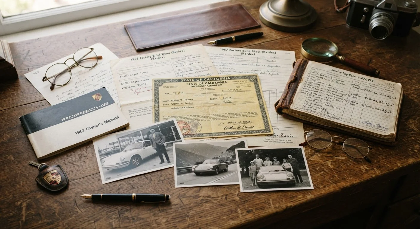 Verified Provenance: What Documentation Actually Proves a Vehicle's Claimed History