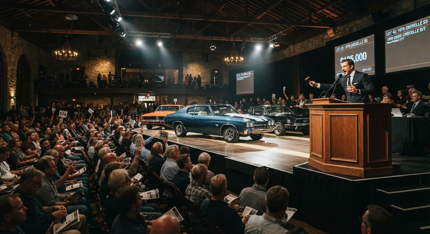 What Auction Results Actually Tell You About Classic Car Market Values