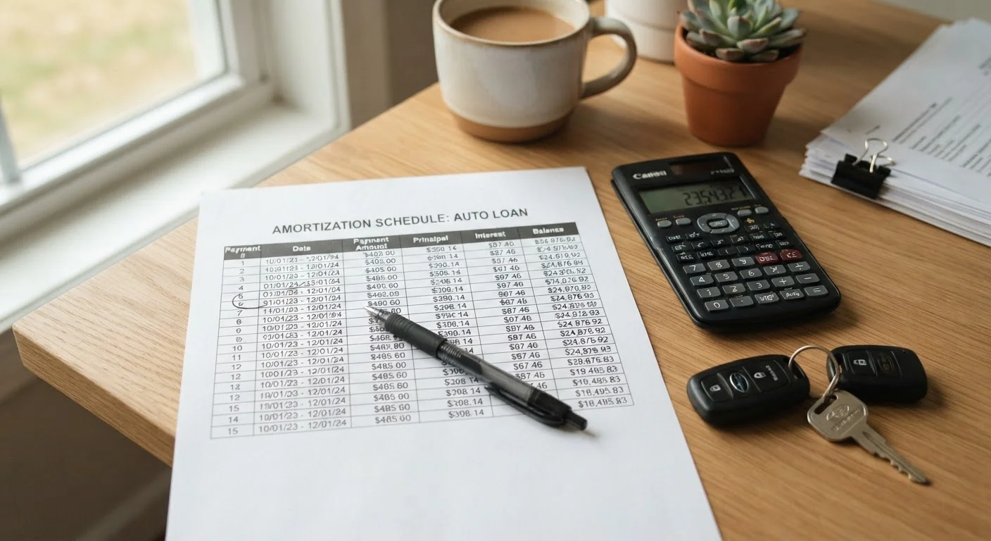 What the Amortization Schedule Actually Tells You About Your Loan